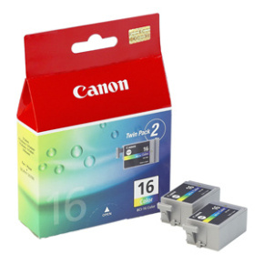 kazeta CANON BCI-16 color PIXMA iP90 (2x 199 str.)