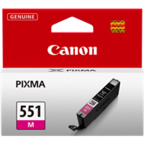 kazeta CANON CLI-551M magenta MG 5450/6350, iP 7250, MX 925 (6510B001)