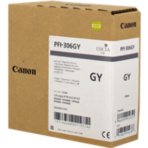 kazeta CANON PFI-306GY grey iPF 8300/8300s/8400/8400s/9400/9400s (330 ml)