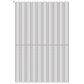 etikety RAYFILM 15x5 univerzálne biele R010015x5A-LCUT (50 list./A4) etikety RAYFILM 15x5 univerzálne biele R010015x5A-LCUT (50 list./A4)