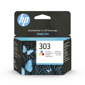 HP 303 Tri-color Original Ink Cartridge (165 pages)