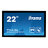 22" iiyama TF2234MC-B7X: IPS, FullHD, capacitive, 10P, 350cd/m2, VGA, DP, HDMI, IP65, čierny