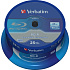 VERBATIM BD-R SL (6x, 25GB), NON-ID, 25 cake