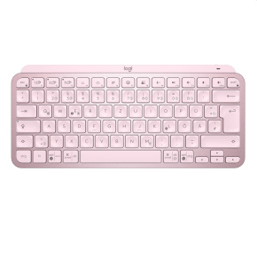 Logitech MX Keys Mini Minimalist Wireless Illuminated Keyboard - ROSE - US