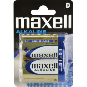 Batérie Maxell R20 (D) 2ks Blister Alkaline
