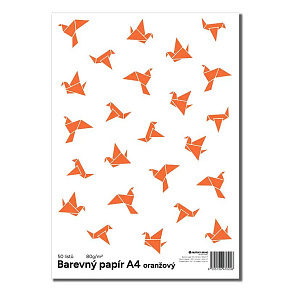 Farebný papier Color A4-80g - oranžová Farebný papier Color A4-80g - oranžová