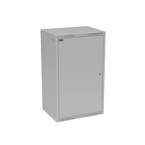 Rozvaděč nástěnný GrandN 20U 450mm, dveře plech, RAL 7035, GrandN-20U-645-21-G