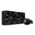 NZXT AIO liquid cooler CPU Kraken 280 / 2x140mm fan / 4-pin PWM / LCD display / black