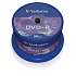 VERBATIM DVD+R(50-Pack),Spindl/MattSlvr/16x/4.7GB