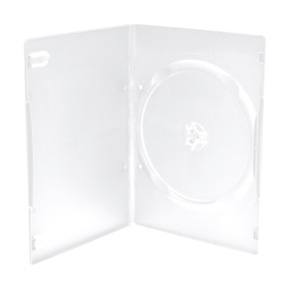 Obal na 1DVD slim 100ks/balenie, 7mm, clear