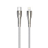 Dátový kábel Forever USB-C/Lightning 1m 27W biely