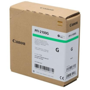 kazeta CANON PFI-2100G Green iPF GP-2000/4000 (160 ml)