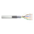 CAT 5e SF-UTP installation cable, 100 MHz Eca (PVC), AWG 24/1, 305 m paper box, simplex, gr