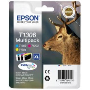 kazeta EPSON SX525WD/SX620FW/BX320FW color multipack XL (C13T130640)