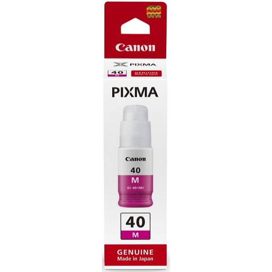 atramentová náplň CANON GI-40M magenta PIXMA G5040/G6040 (3401C001)