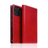 SLG Design puzdro D7 Italian Wax Leather pre iPhone 13 Pro Max - Red
