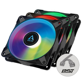 Arctic Case Fan P12 PWM PST A-RGB 3pcs pack