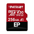 Patriot V30 A1/micro SDXC/256GB/UHS-I U3 / Class 10/+ Adaptér