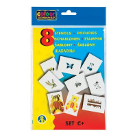 CENTROPEN Šablony pre fúkacie fixky C+ 9996