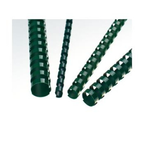Plastic back 6 mm, green*200ks