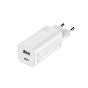 Xiaomi Mi 65W Fast Charger s GaN Technológiou USB-A / USBtype-C