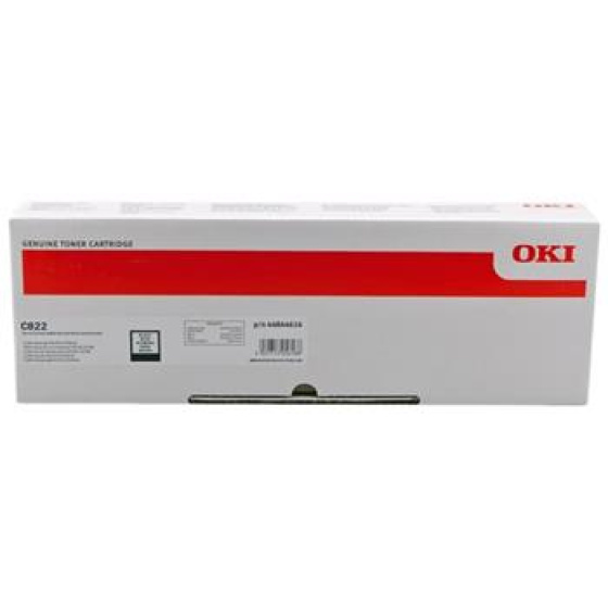 toner OKI C822 black (44844616)