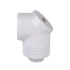 Thermaltake Fitting Pacific G1/4 90 Degree Adapter - White / 2 Pack