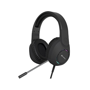 Sandberg herné slúchadlá BossBlaster USB-A, LED Sandberg herné slúchadlá BossBlaster USB-A, LED