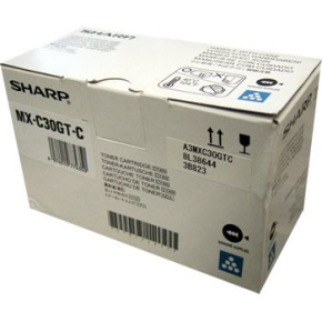 toner SHARP MX-C30GTC Cyan MX-C250/C300/C301/C303/C304 (6000 str.)