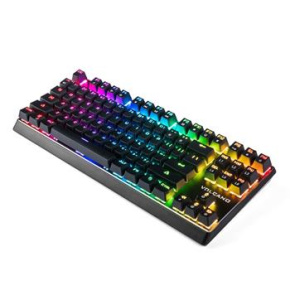 Klávesnica Modecom LANPARTY VOLCANO RGB Brown Switch