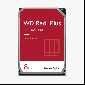 WD Red Plus NAS HDD 8TB SATA Recertified