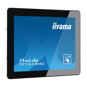 15" iiyama TF1515MC-B2: TN, XGA, capacitive, 10P, 350cd/m2, VGA, DP, HDMI, čierny 15" iiyama TF1515MC-B2: TN, XGA, capacitive, 10P, 350cd/m2, VGA, DP, HDMI, čierny
