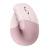 Logitech Lift Vertical Ergonomic Mouse - ROSE/DARK ROSE