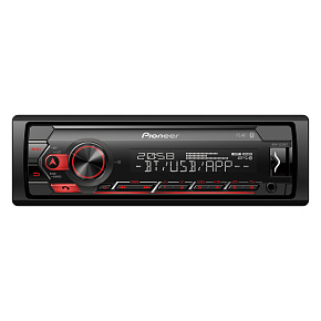 Pioneer MVH-S320BT autorádio s USB a Bluetooth červené Pioneer MVH-S320BT autorádio s USB a Bluetooth červené