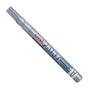 Popisovač UNI PX-21 strieborný - dopredaj