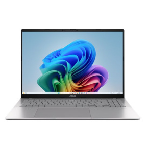 ASUS Vivobook S16/Snapdragon X (X1-26-100)/16GB/512GB SSD/Qualcomm UMA/16"WQXGA/Win11Home/Silver