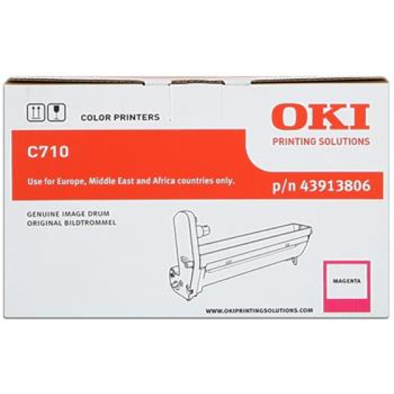 valec OKI C710 magenta (43913806)