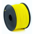 ABS plastic filament for 3D printers, 1.75 mm diameter, yellow