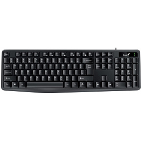 Genius KB-117/Drôtová USB/ CZ- SK layout/Čierna Genius KB-117/Drôtová USB/ CZ- SK layout/Čierna