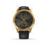 Garmin vivomove Luxe, 24K Gold-Black Embossed, Leather