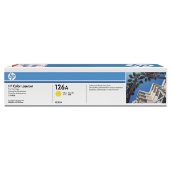 TONER HP CE312A Žltý toner HP126A pre LaserJet Pro CP1025/nw (1000 str.) (CE312A)