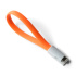 Mini Magnetický USB nabíjací oranžový biely 225mm BELLAPROX s lightning konektorom