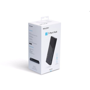 tp-link UH700, USB 3.0, 7 portový Hub, desktop prevedenie, napájací adaptér 12V/2.5A