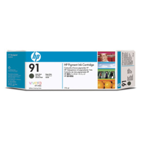 KAZETA HP C9464A  91 775 ml Matte Black Ink Cartridge with Vivera Ink