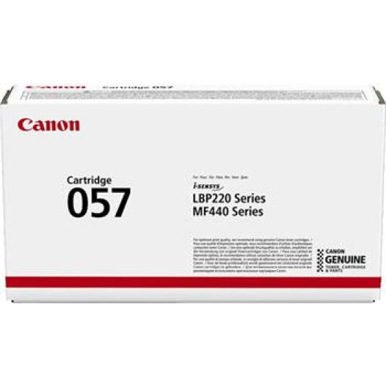 toner CANON CRG-057 black i-SENSYNS LBP223/LBP226, MF443/MF446 (3.100 str.) (3009C002)