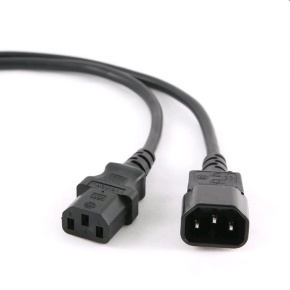 C-TECH mains cable, extension, 3m VDE 220/230V power supply