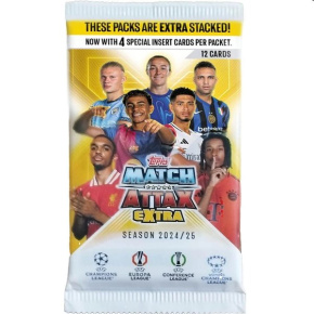 Futbalové karty Topps Match Attax EXTRA TCG 2024/25 UCC Balíček