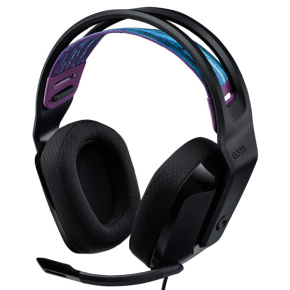 Logitech G335 Wired Gaming Headset-BLACK-3.5 MM
