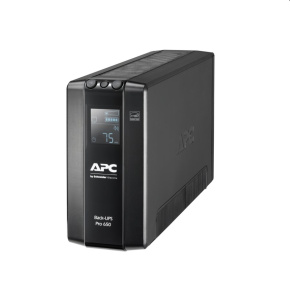 APC Back UPS Pro 650VA, 6 Outlets, AVR, LCD Interface