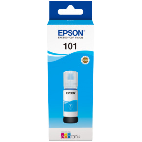 kazeta EPSON ecoTANK 101 Cyan - 70ml (6000 str.) (C13T03V24A)